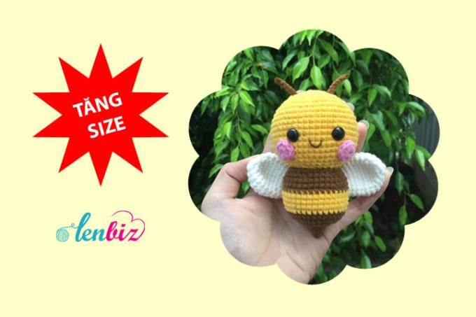 Chart móc ong vàng tăng size hết sức cute của Ngọc Linh Handmade